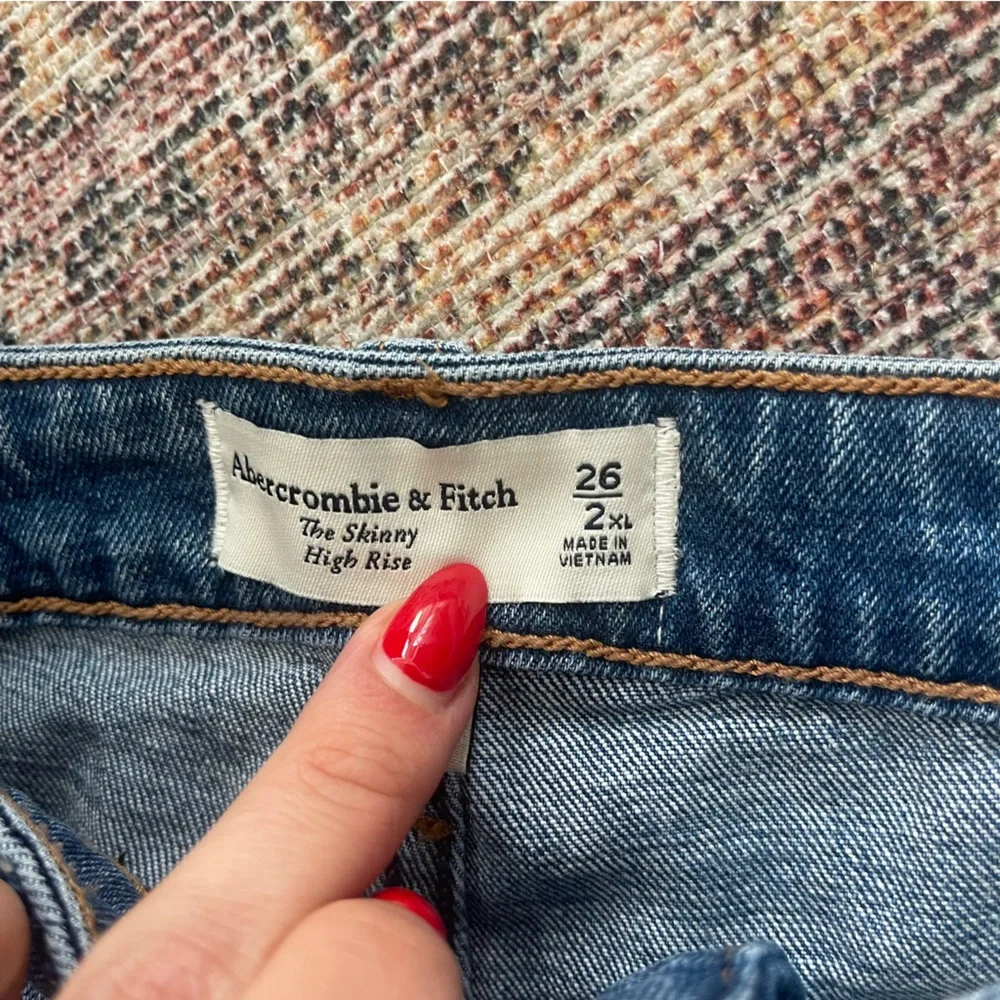 Abercrombie & Fitch Skinny High Rise Jean, Curve Love